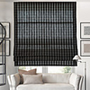 Classic Plaid Cotton/Polyester Blend Roman Shade
