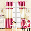 Classic Polyester Cotton Blend Piecing Solid Energy Saving Curtain Panel