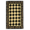 Classic Wool Tufted Area Rug With Chessboard Pattern 5