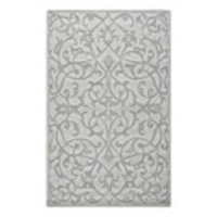 Classic Wool Tufted Area Rug With Floral Pattern 5