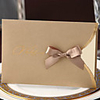 Classsic Wedding Invitation With Ribbon Bow - Set of 50 (More Colors)