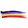 Colorful 25.60" Clip-In Straight Extension Set - 5 Colors