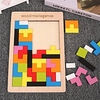 Colorful 3D Puzzle Wooden Tangram Math Toys Tetris Game Children Pre-school Magination Intellectual Educational Toy for Kids Lightinthebox