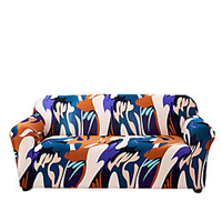 Colorful Abstract Print Dustproof All-powerful Slipcovers Stretch Sofa Cover Super Soft Fabric Couch Cover with One Free Boster Case(Chair/Love Seat/3 Seats/4 Seats) Lightinthebox