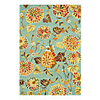 Colorful Wool Tufted Area Rug With Coreopsis Pattern 5
