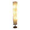 Comtemporary Floor Lights with 3 Lights in Paper Shade