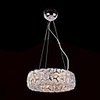 Comtemporary Pendant Lights with 8 Lights in Aluminum Shade