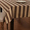 Concise Style Red Stripe Table Cloth