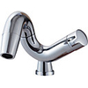 Contemporary Chrome Finish One Hole Single Handle Bathroom Sink Faucet