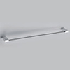 Contemporary Style Chrome Finish Zinc Alloy Wall Mounted Towel Bars