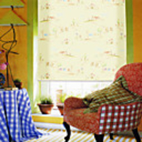 Country Cottage Roller Shade