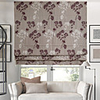 Country Cotton Print Roman Shade