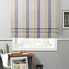Country Fresh Style Stripe Roman Shade