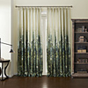 Country Leaves Energy Saving Curtain Panel