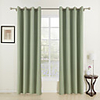 Country Spring Solid Energy Saving Curtain Panel