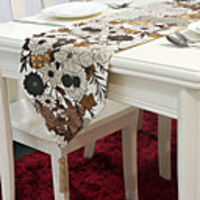 Country Style Print Linen/Cotton Table Runners