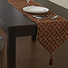 Country Style Red Checked Pattern Table Runner