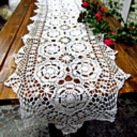 Country Style Retro Hollow Table Runners