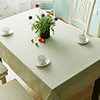 Country Style Terylene Grass Green Table Cloth