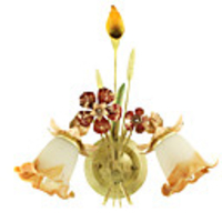 Country Style Wall Light with 2 Lights