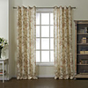 Country Summer Floral Energy Saving Curtain Panel