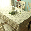 Country Table Cloth,  Polyester 52"72",  Winter sweet Pattern