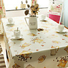 Country Table Cloth,  Rectangular 56"96",  Teapot Pattern