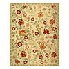 Country Wool Tufted Area Rug With Floral Pattern 5