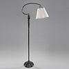 Creative Arc Floor Lamp Modern Minimalist Fashion Fabric Shade Light Source Included