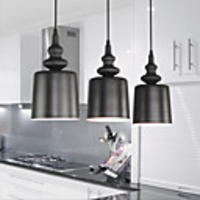 Creative Characteristic 1 Light Pendant with Iron Shade
