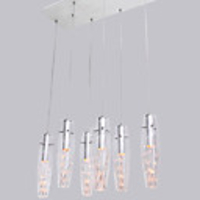 Creative Quaint 6 Lights Pendant In Unique Design