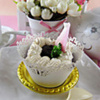 Cross Laser Cut Cupcake Wrapper (Set of 12)