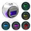 Crystal Ball Style Colorful Light Digital Alarm Clock Calendar Thermometer Timer (3xAAA)