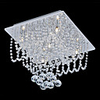 Crystal Beaded Ceiling Light with 5 Lights in G4 Base