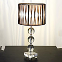 Crystal Bubble Table Lamp