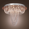 Crystal Chandelier with 18 lights (Chrome Finish)