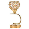 Crystal Minimalist Table Lamp In Arc Arm