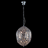Crystal Pendant Light with 6 Lights Olive Shaped