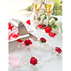 Crystal Red Roses Wedding Cake Serving Set