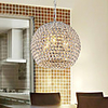 Crystal Shining 1 Light Pendant In Globe Shape (220V-240V)