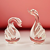 Crystal Swans Gift Favor - Set of 1 Pair