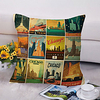 Cushion Cover 1PC Short plush Soft Decorative Square Throw Pillow Cover Cushion Case Pillowcase for Sofa Bedroom 45 x 45 cm (18 x 18 Inch) Superior Quality Machine Washable Double Side Print Lightinthebox