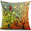 Cushion Cover 1PC Soft Decorative Square Throw Pillow Cover Cushion Case Faux Linen Pillowcase for Sofa Bedroom Superior Quality Mashine Washable Pack of 1 Lightinthebox