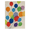 Cute Wool Tufted Area Rug With Balloons Pattern 5