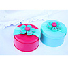 Cylinder Tinplate Favor Tins With Sunflower(More Colors)-Set of 6
