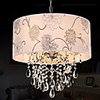Dainty Chic 3 Lights Pendant Pattern With Blossom