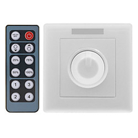 DC12-24V 8A PWM LED Dimmer Controller with 12-key Wireless IR Remote for LED Cabinet Light Strip Light Rigid Light Bar Lightinthebox
