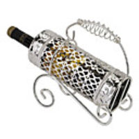 Decorated Wine Rack for 1 Bottle