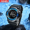 Digital Watches For Men 50M Waterpoof Watch SMAEL Sport Wristwatches Stopwatch Alarm Clock Stopwatch 1426 Big Dial Watch Men Lightinthebox