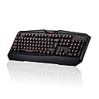 Dismo USB Wired 3 Colors LED Optical Gaming Professional Keyboard with Mousepad